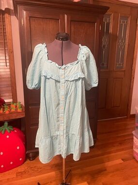 Stoney Clover Lane for Target Aqua Dress
